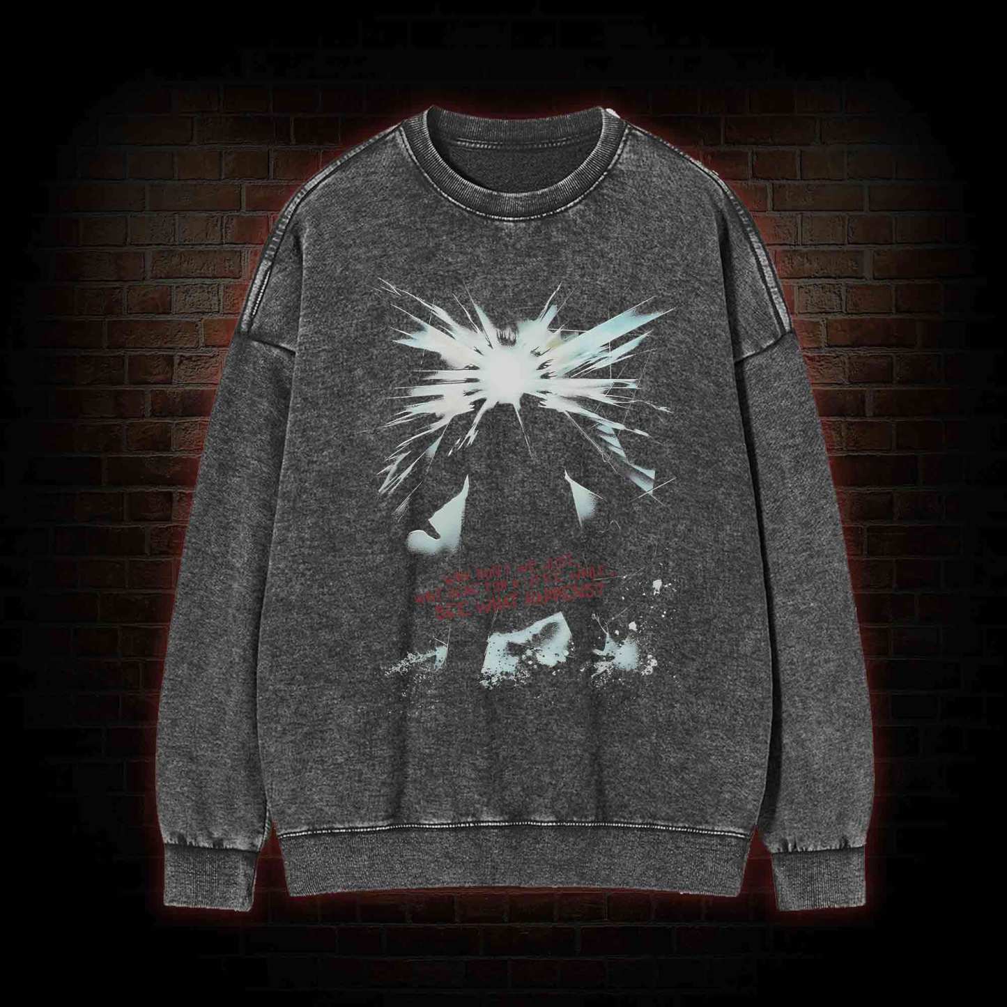 Retro The Thing Washed Sweatshirt