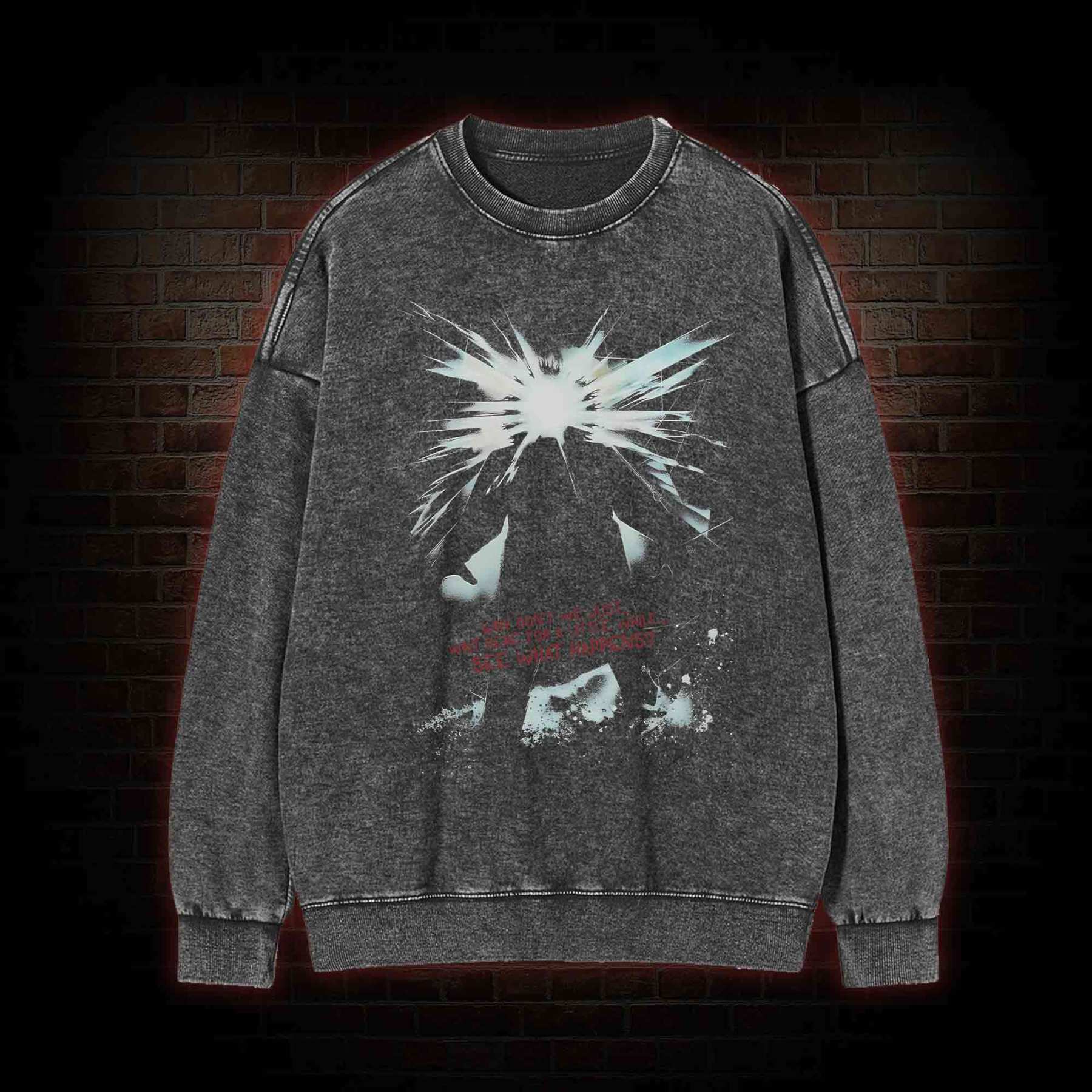 Retro The Thing Washed Sweatshirt