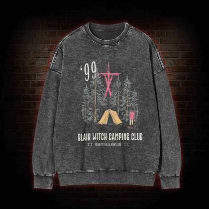 Witch Camping Washed Sweatshirt