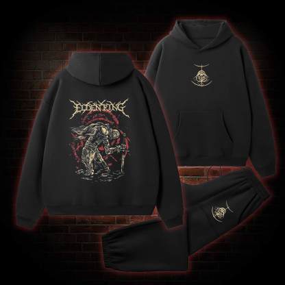 Golden Order Fleece Hoodie Set