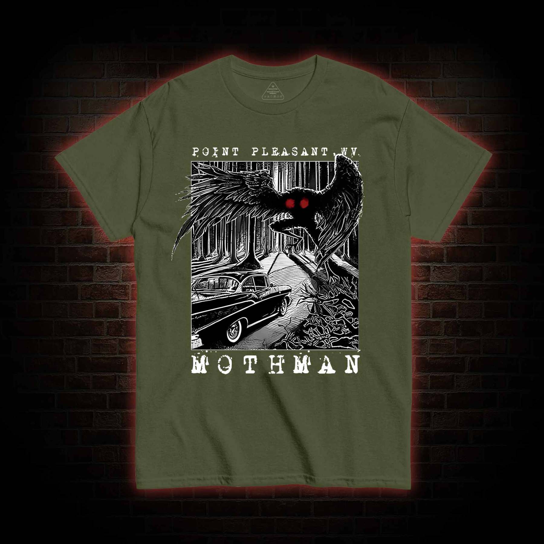 Mothman Encounter Point Pleasant T-shirt