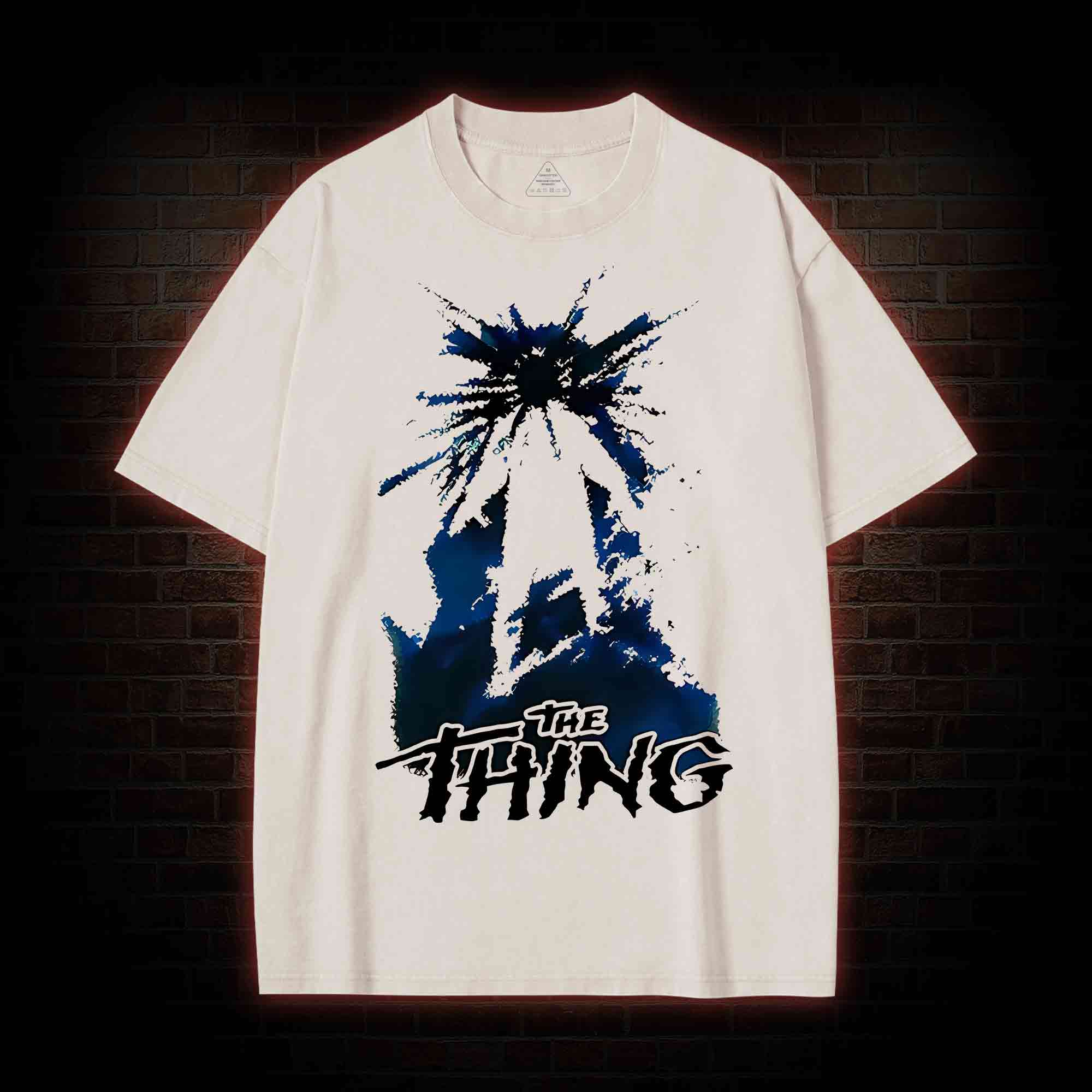 The Thing Horror Movie Washed T-shirt