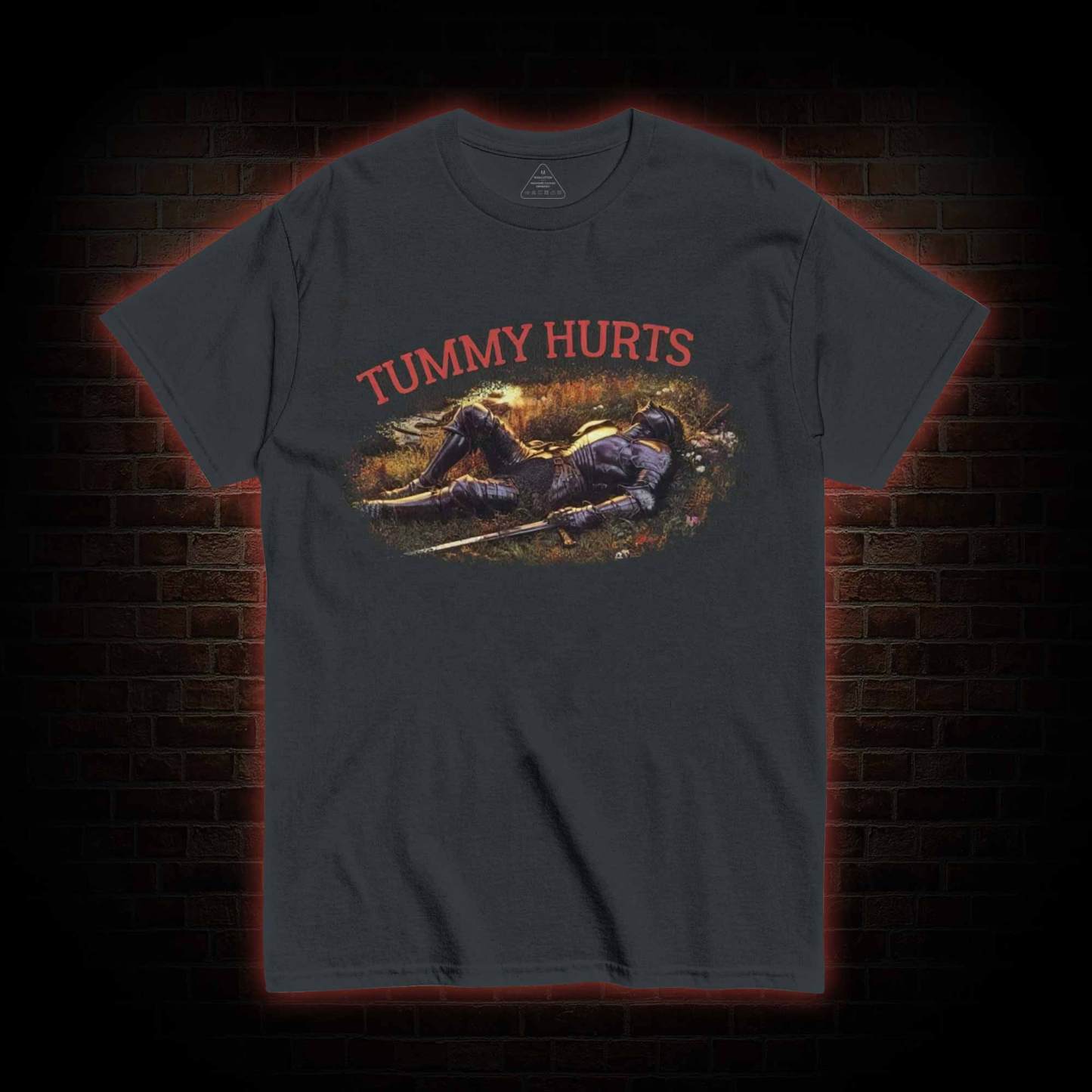 Tummy Hurts Knight T-shirt