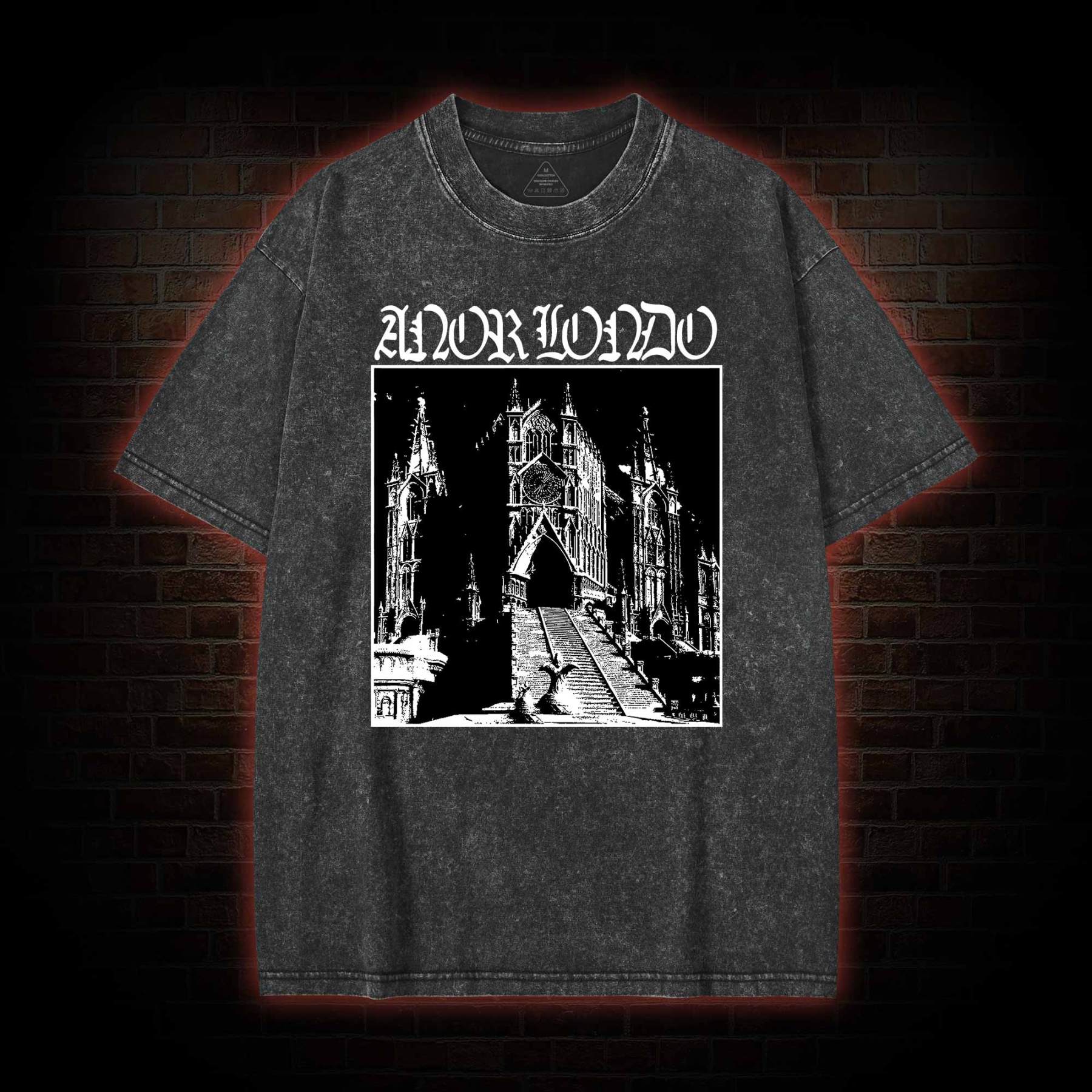 Abandoned Lost City Washed T-shirt