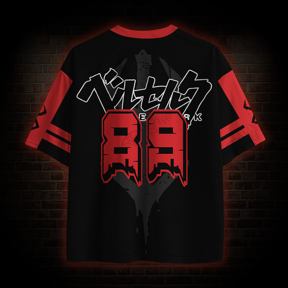 Black Swordsman Mesh Jersey