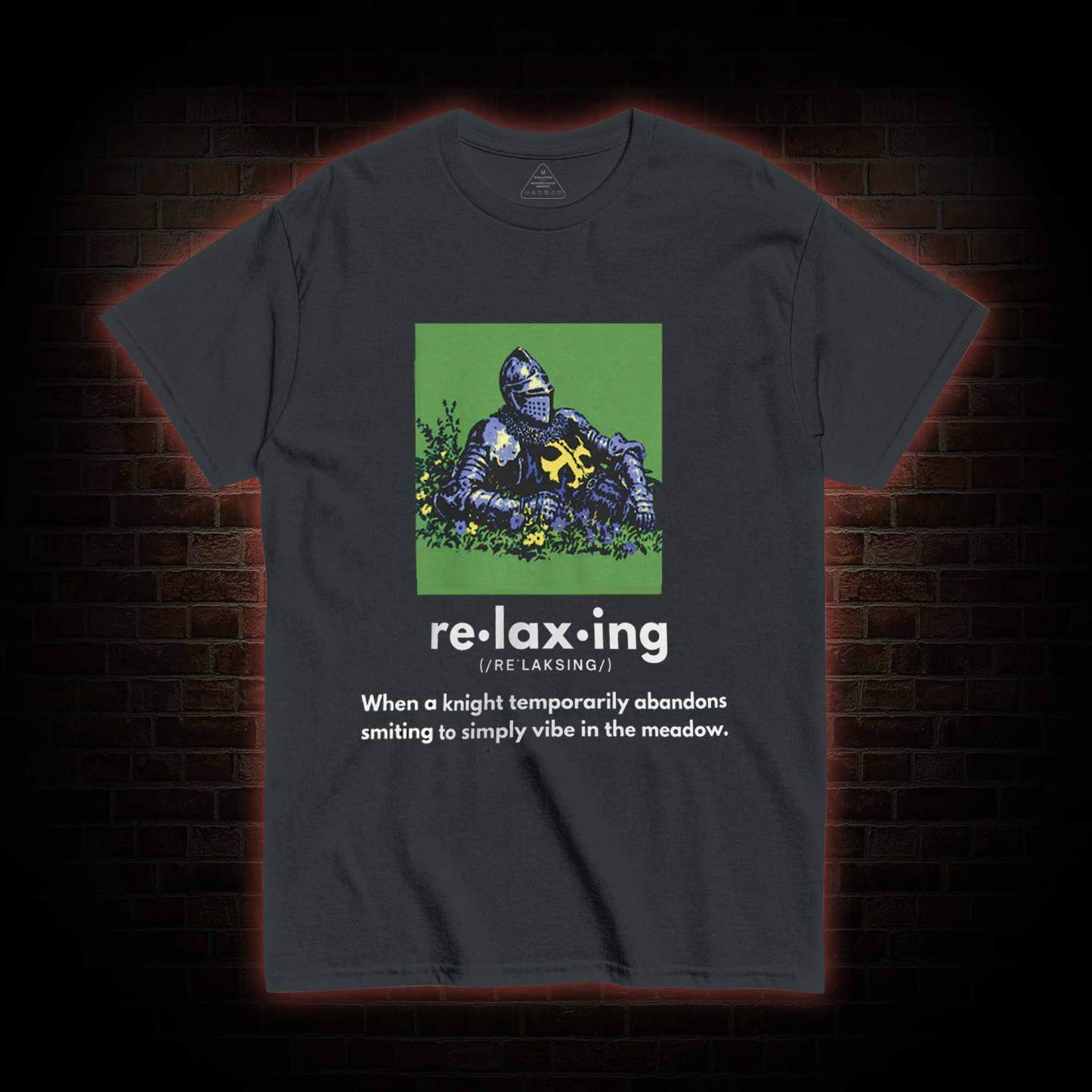 Relaxing Knight T-shirt