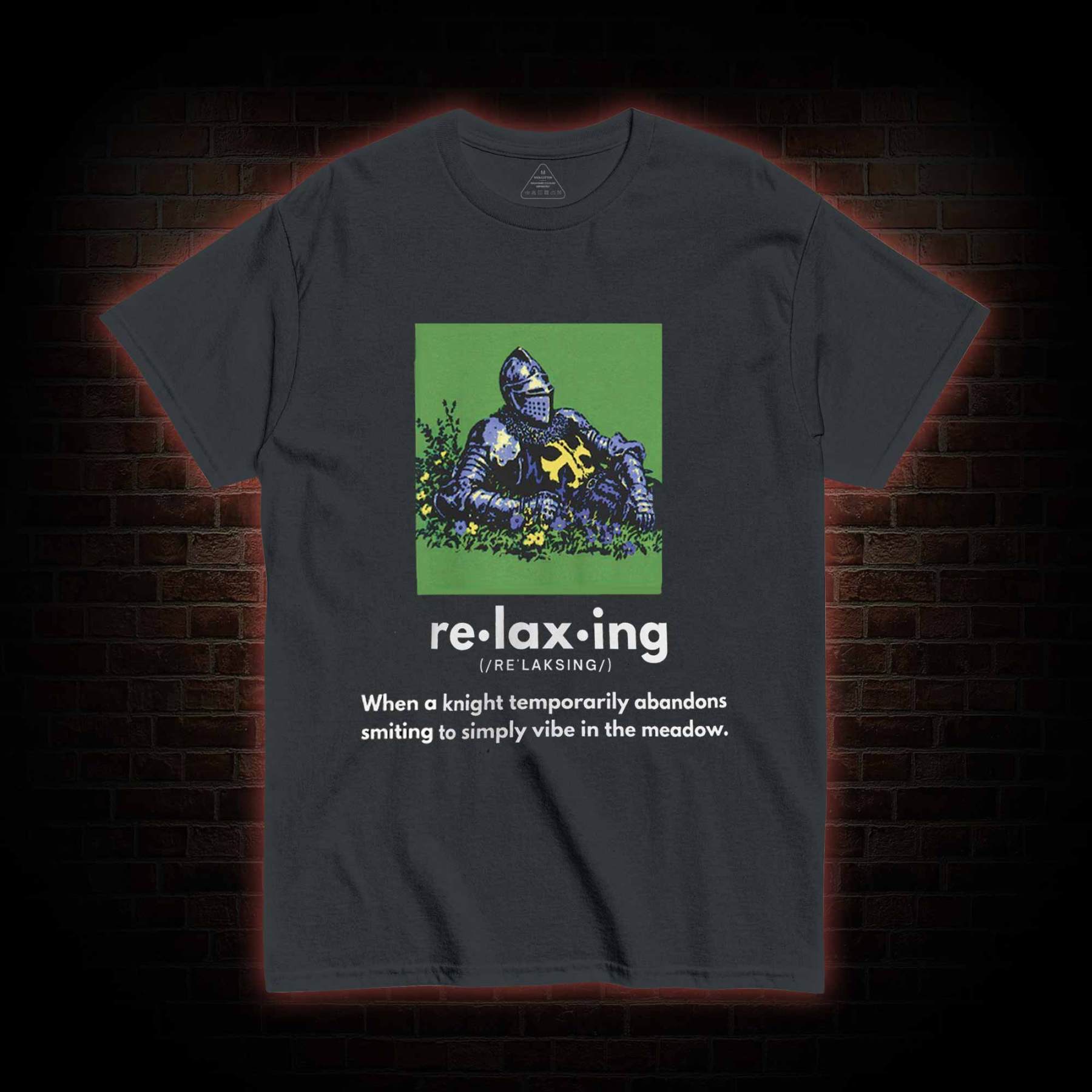 Relaxing Knight T-shirt