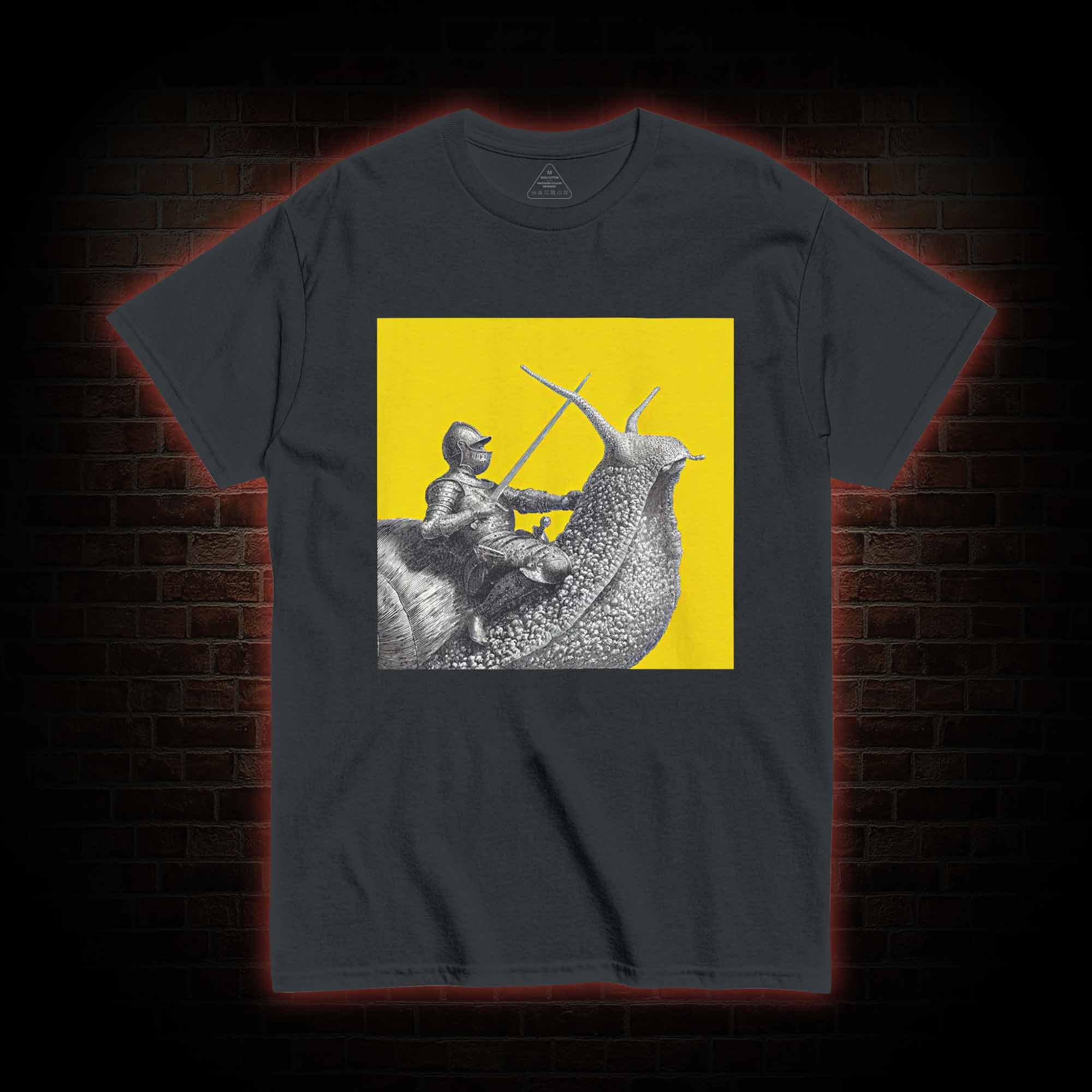 Vintage Snail Knight T-shirt