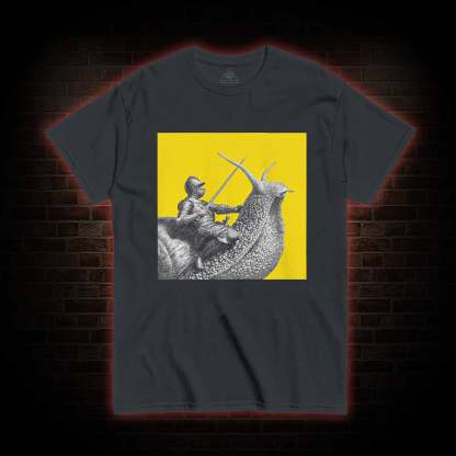 Vintage Snail Knight T-shirt
