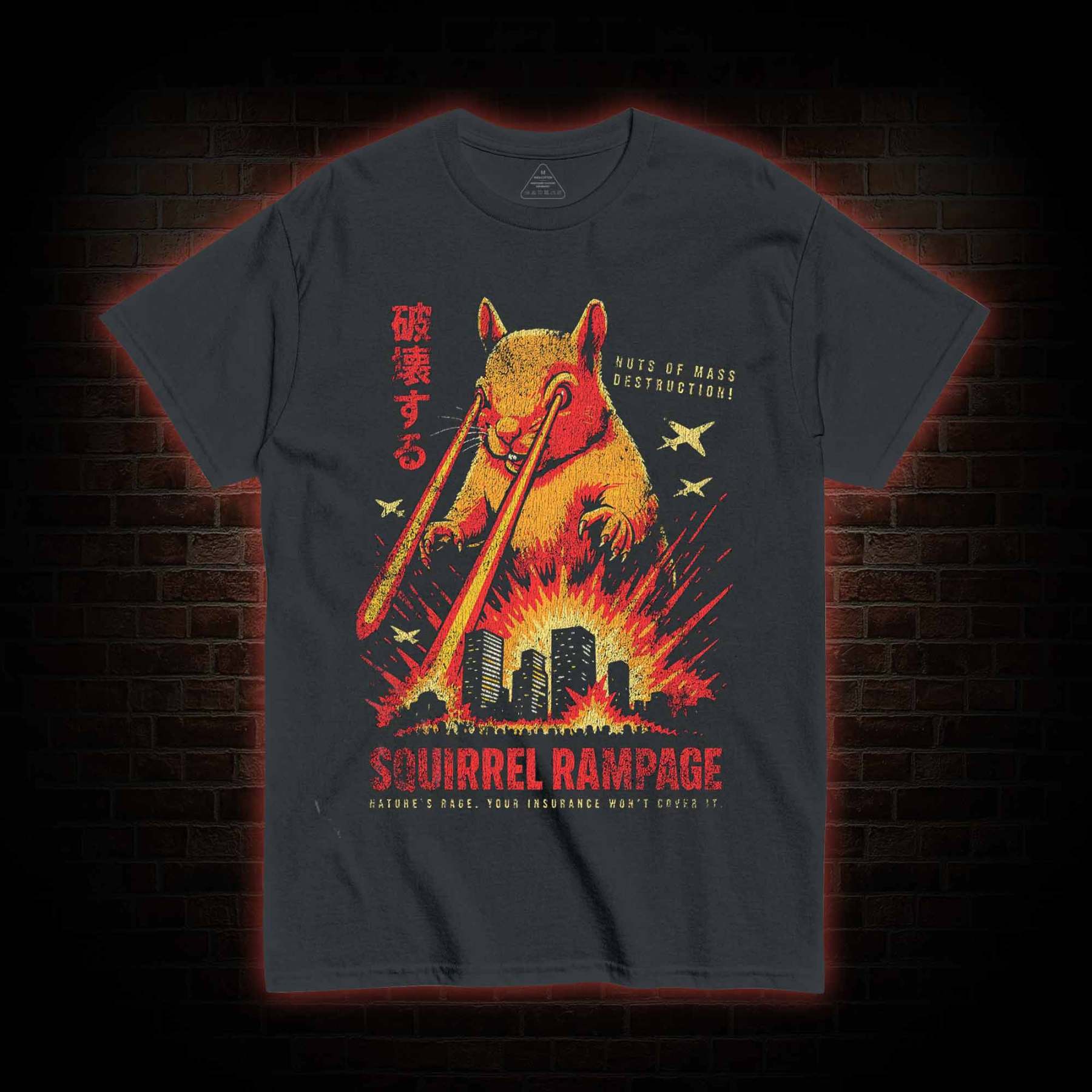 Squirrel Rampage T-shirt
