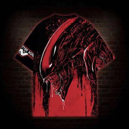 Alien Building Better Worlds All Over Print T-shirt