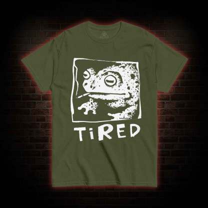 Tired Frog T-shirt