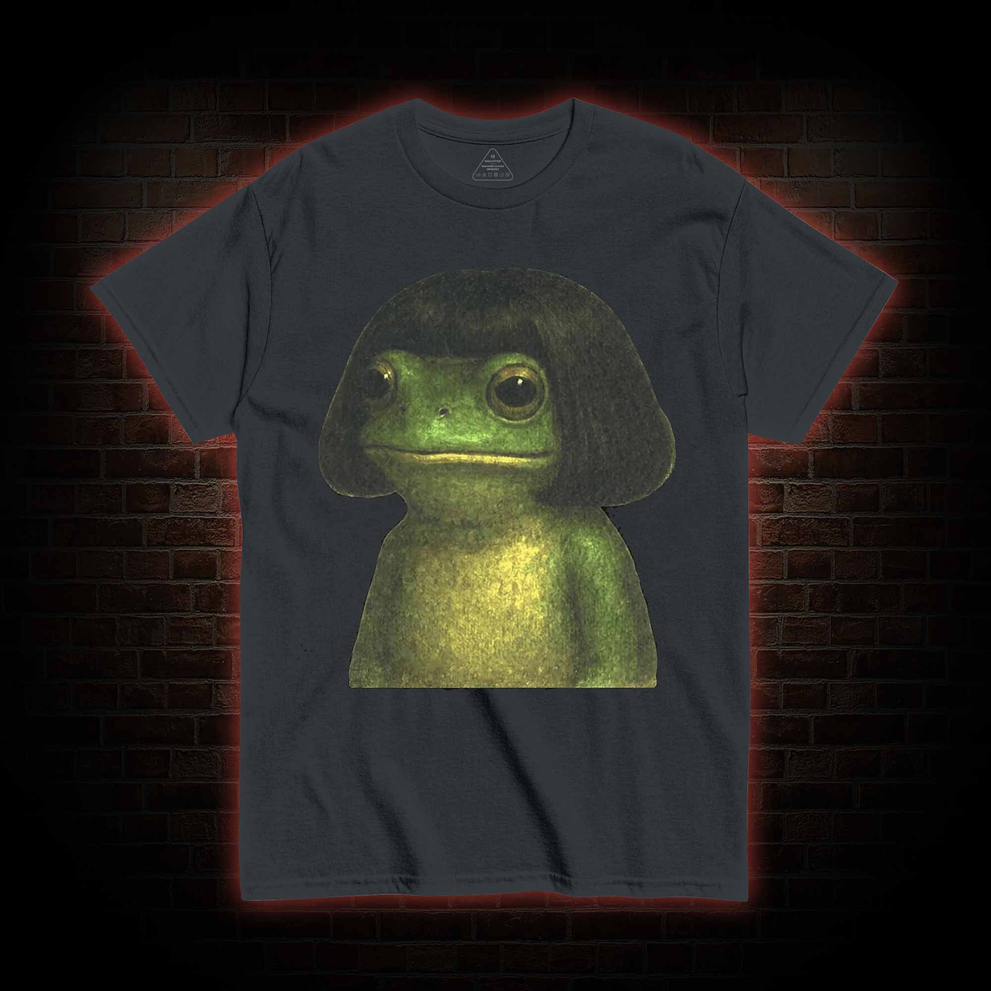 Frog With Bob Haircut T-shirt