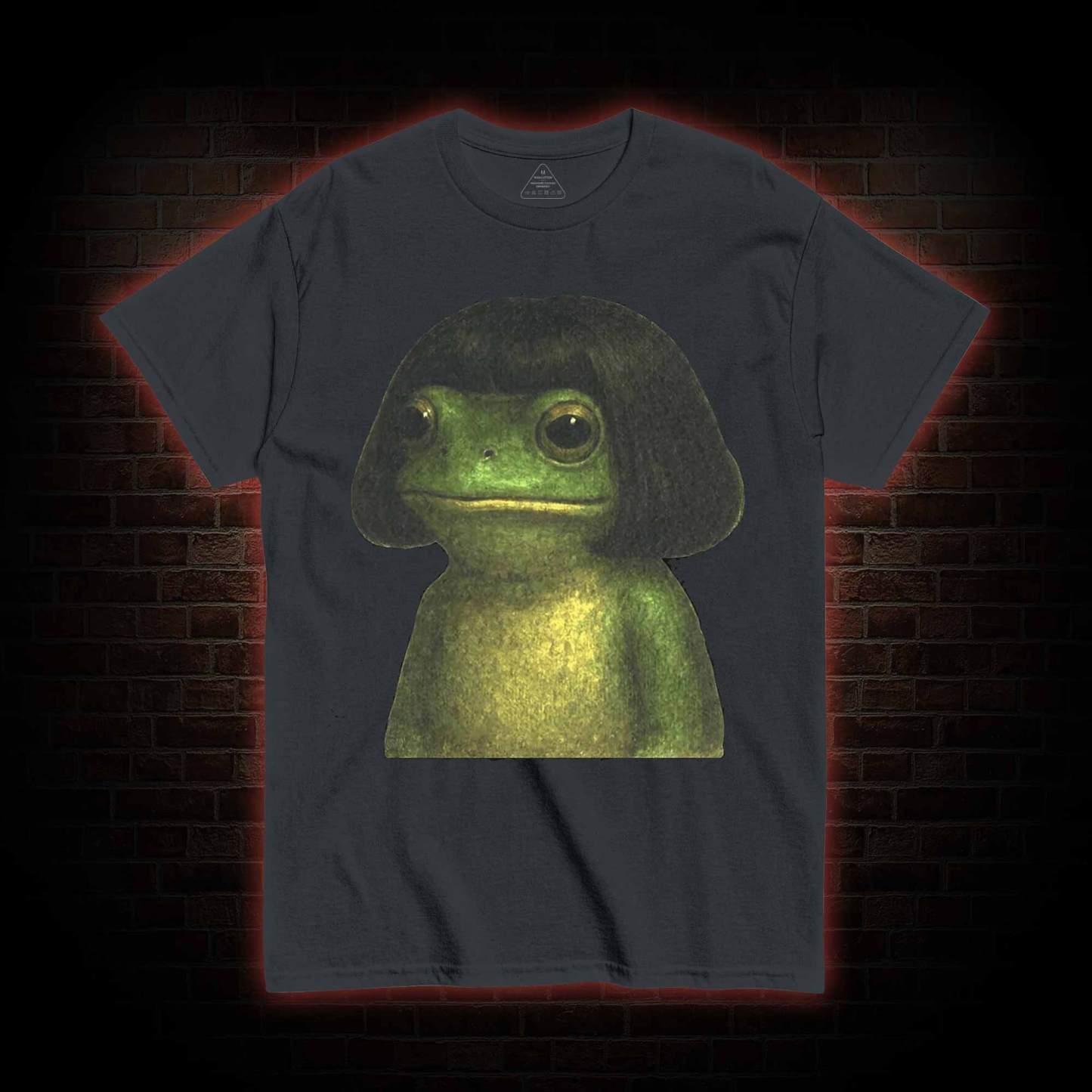 Frog With Bob Haircut T-shirt