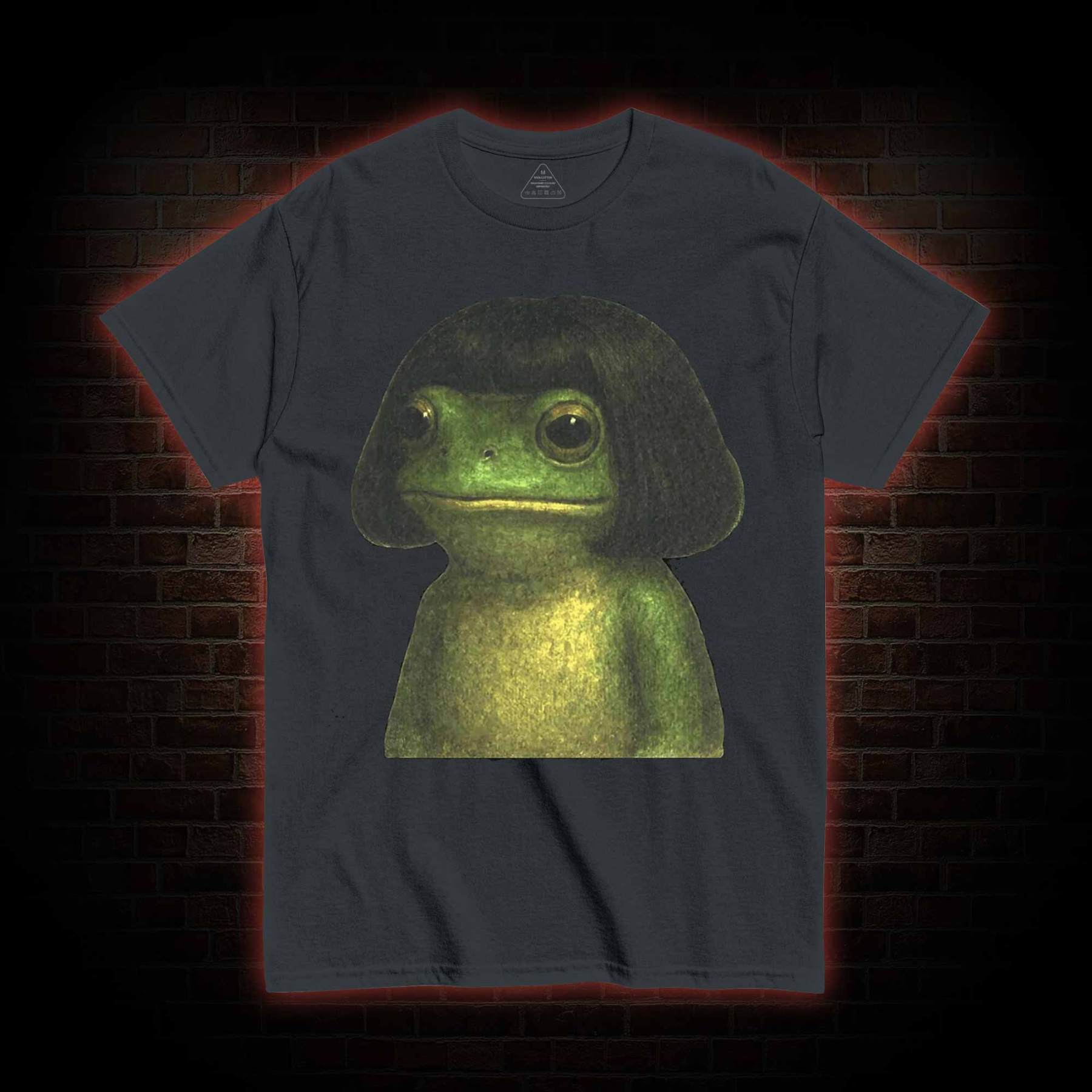 Frog With Bob Haircut T-shirt