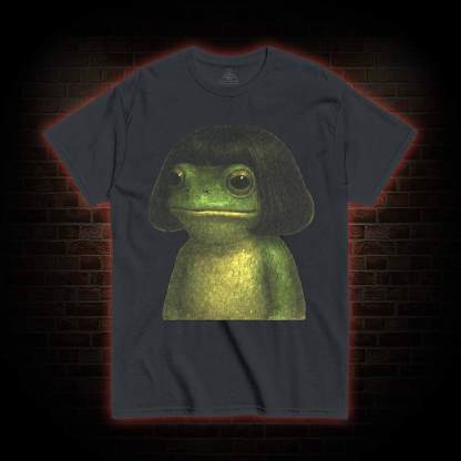 Frog With Bob Haircut T-shirt