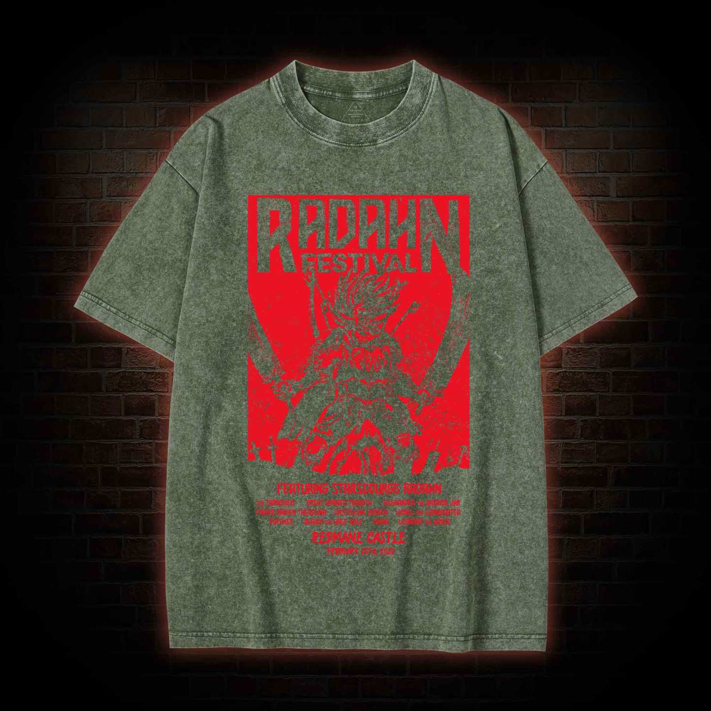 Battle Festival Washed T-shirt