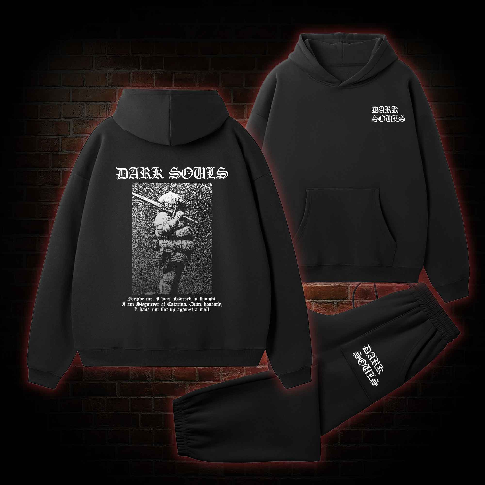 Onion Knight Fleece Hoodie Set