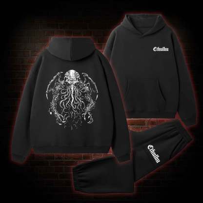 The Great Old One Cthulhu Fleece Hoodie Set