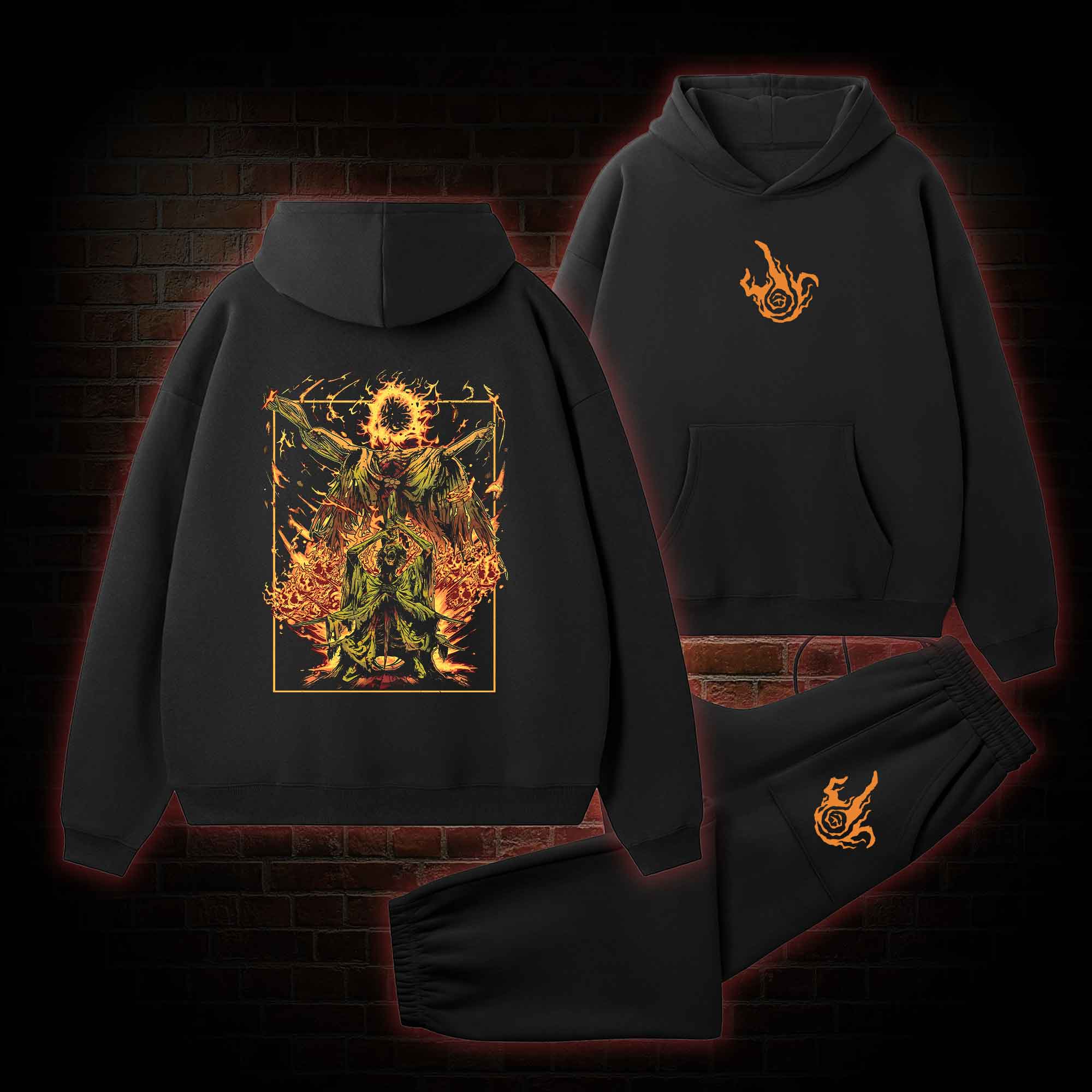 Forgive Me Fleece Hoodie Set