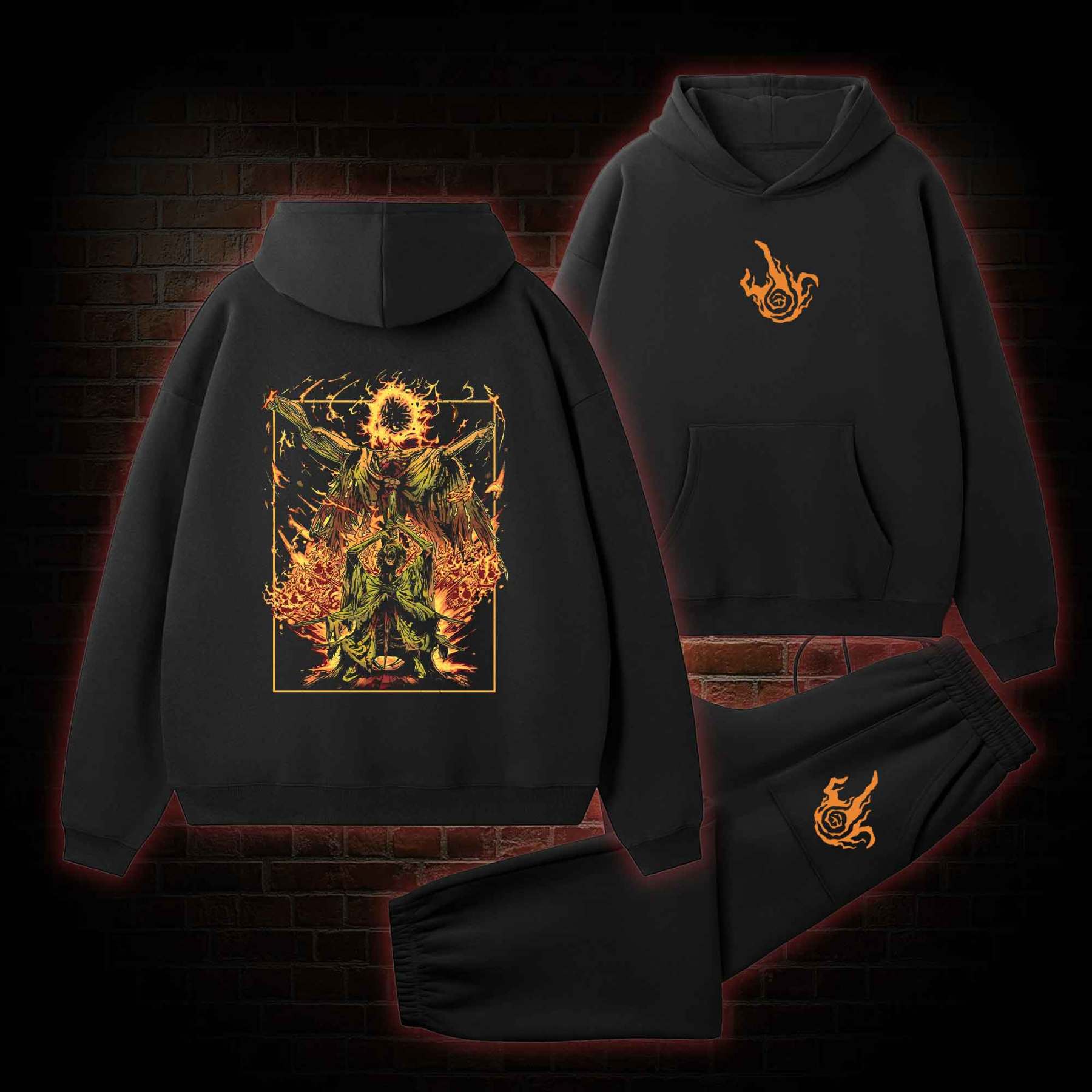 Forgive Me Fleece Hoodie Set