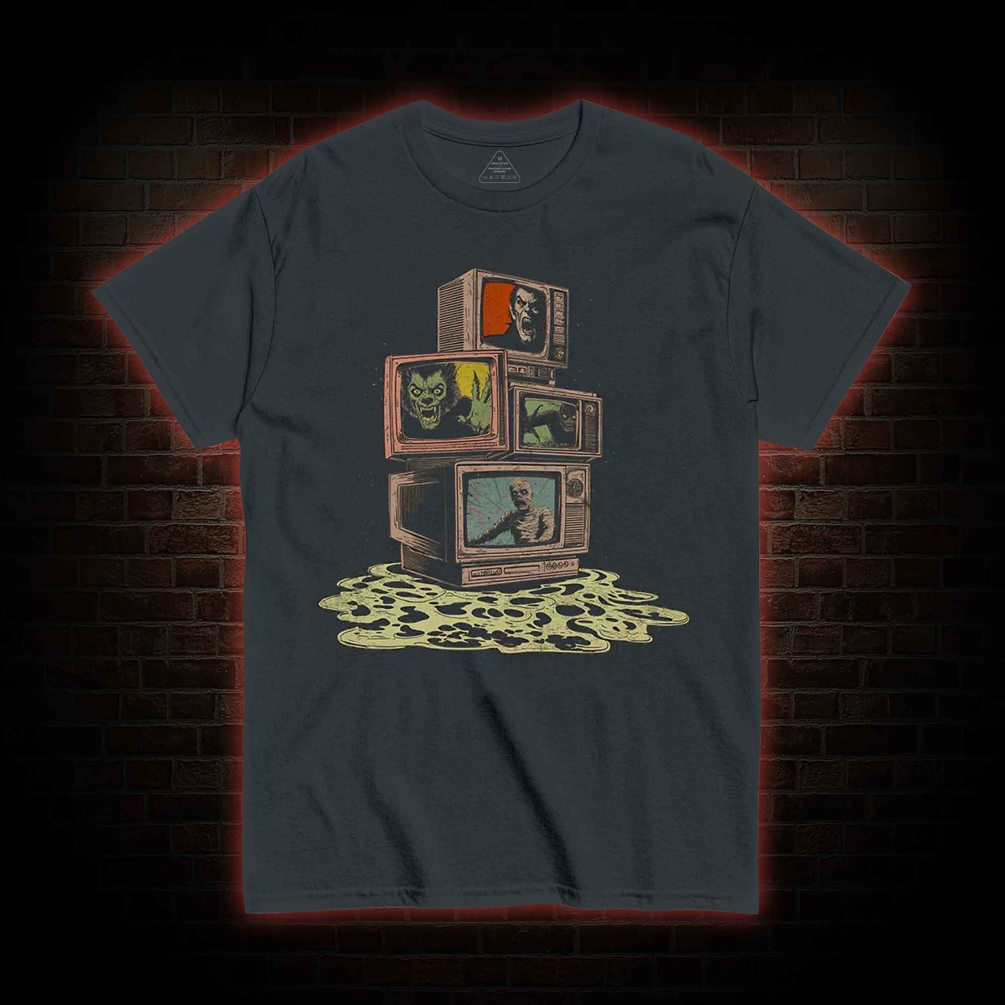 Vintage Monster Movie Marathon T-shirt