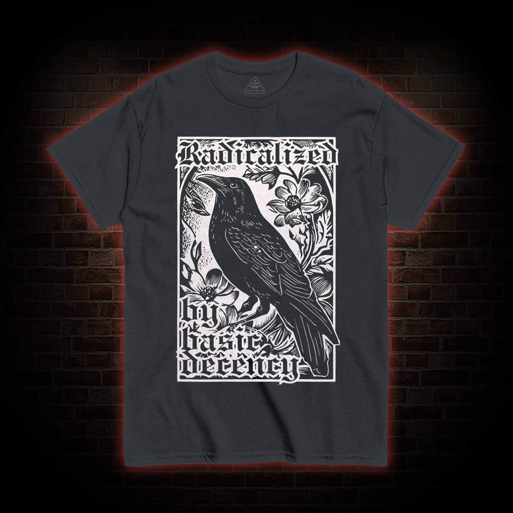 Radicalized by Basic Decency T-shirt