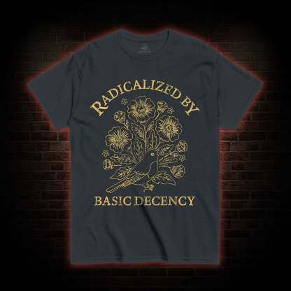 Vintage Radicalized by Basic Decency T-shirt