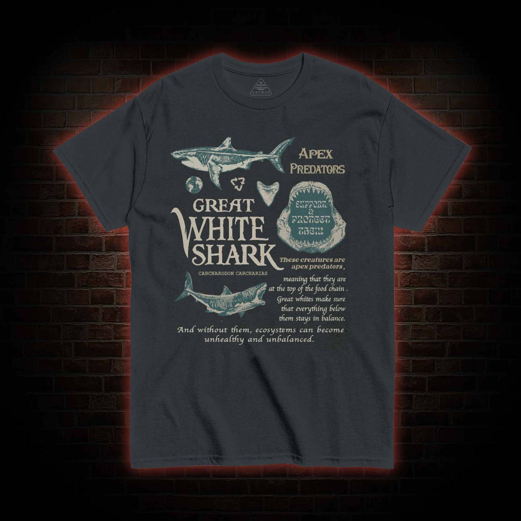 Great White Shark T-Shirt 