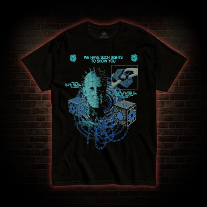 Retro Hell Horror Movie T-shirt