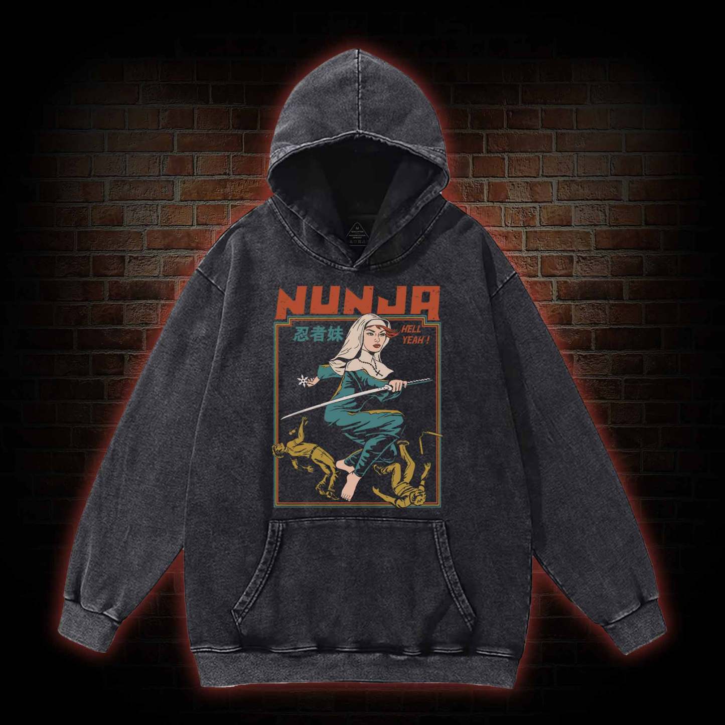 Nunja Washed Hoodie
