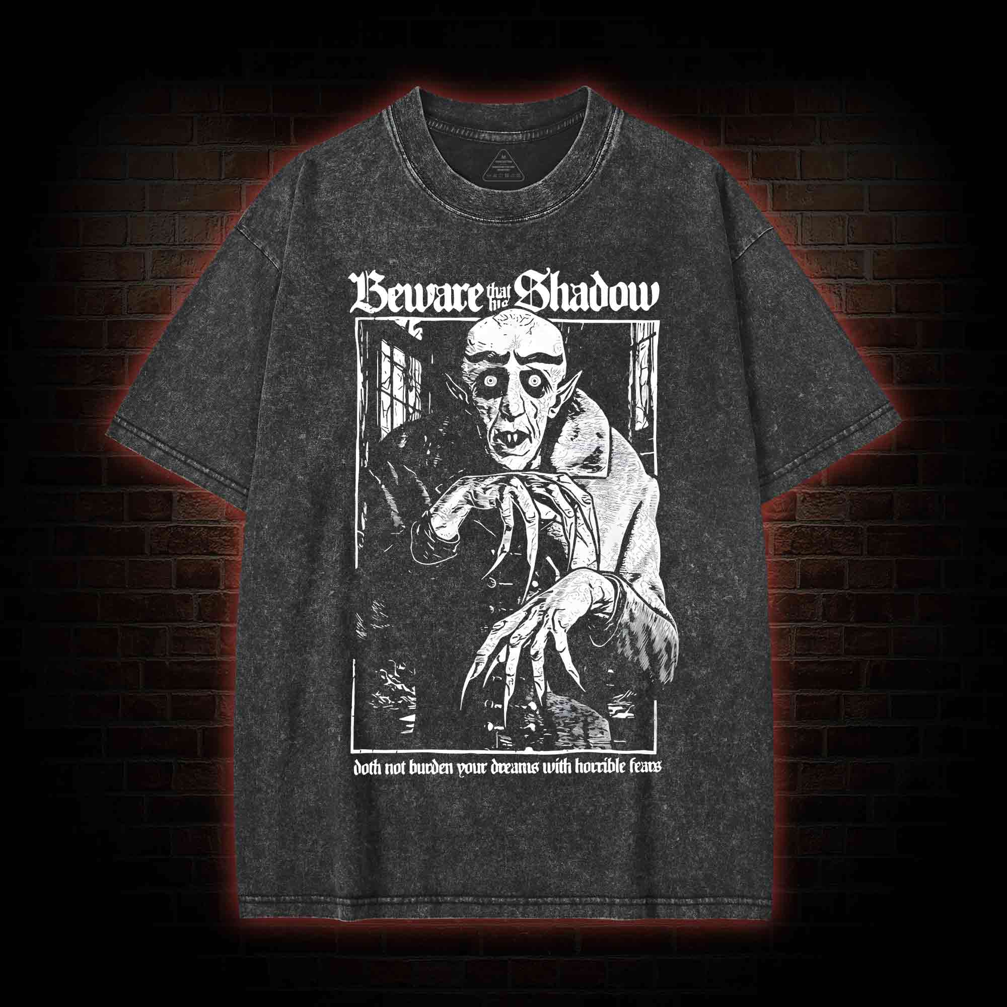Nosferatu Washed T-shirt