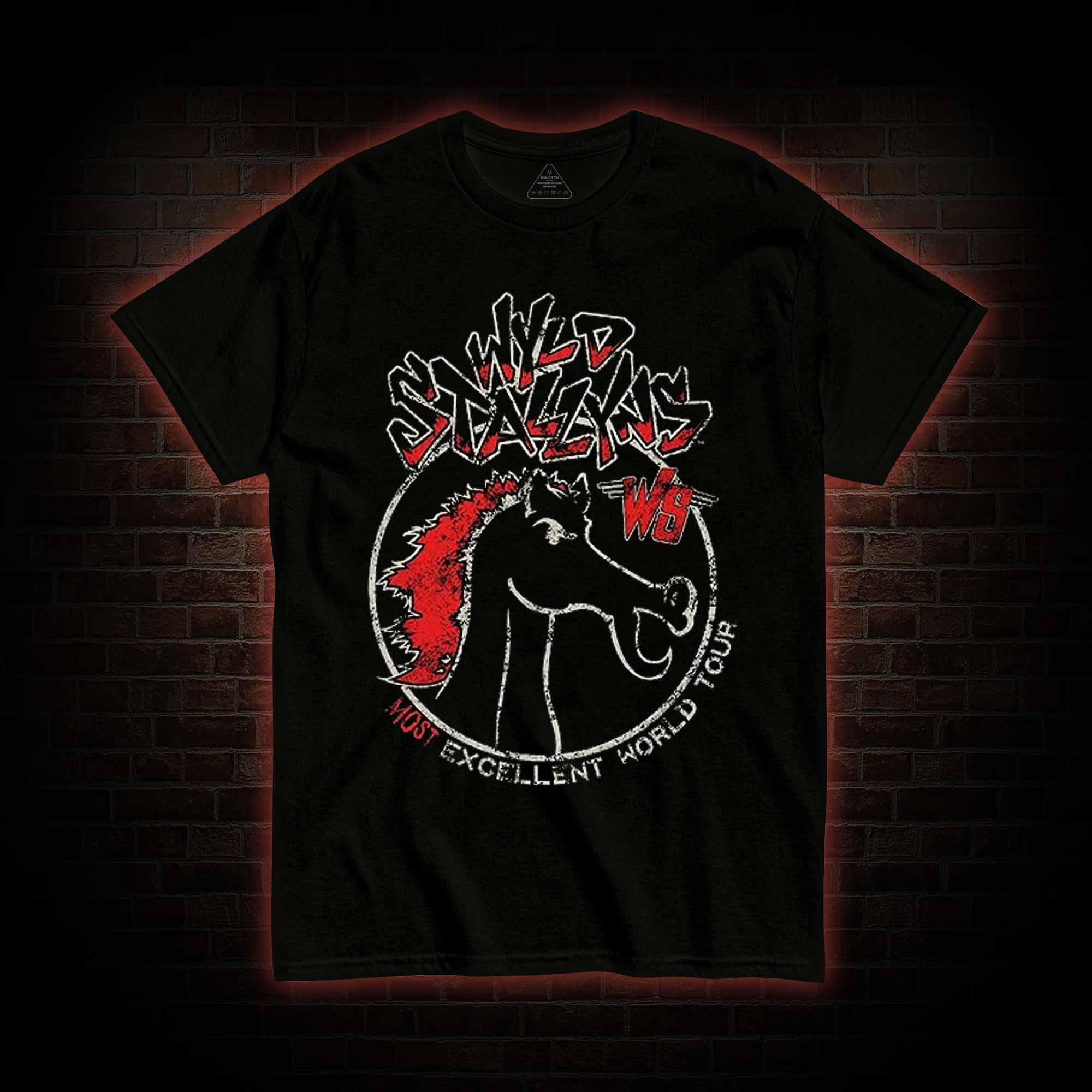 Wild Stallyns will Save the World T-shirt