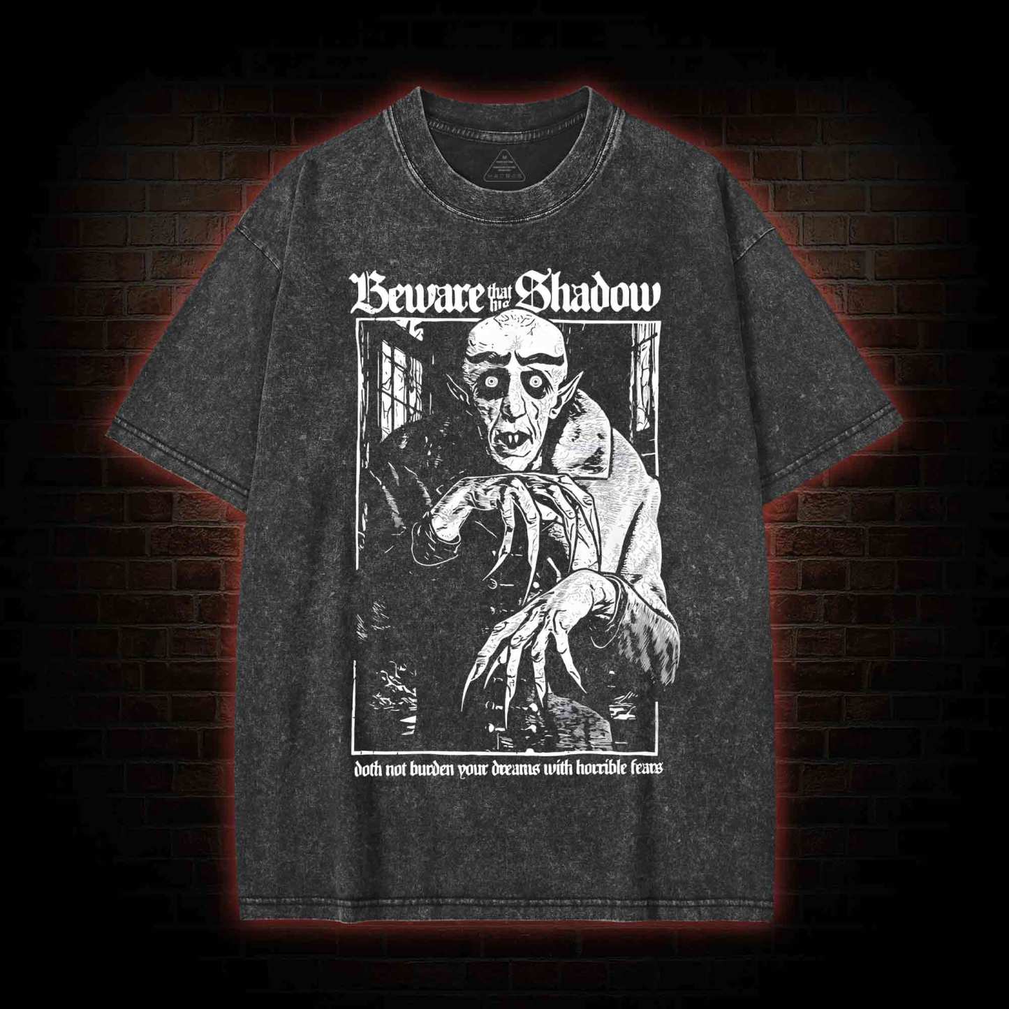 Nosferatu Washed T-shirt
