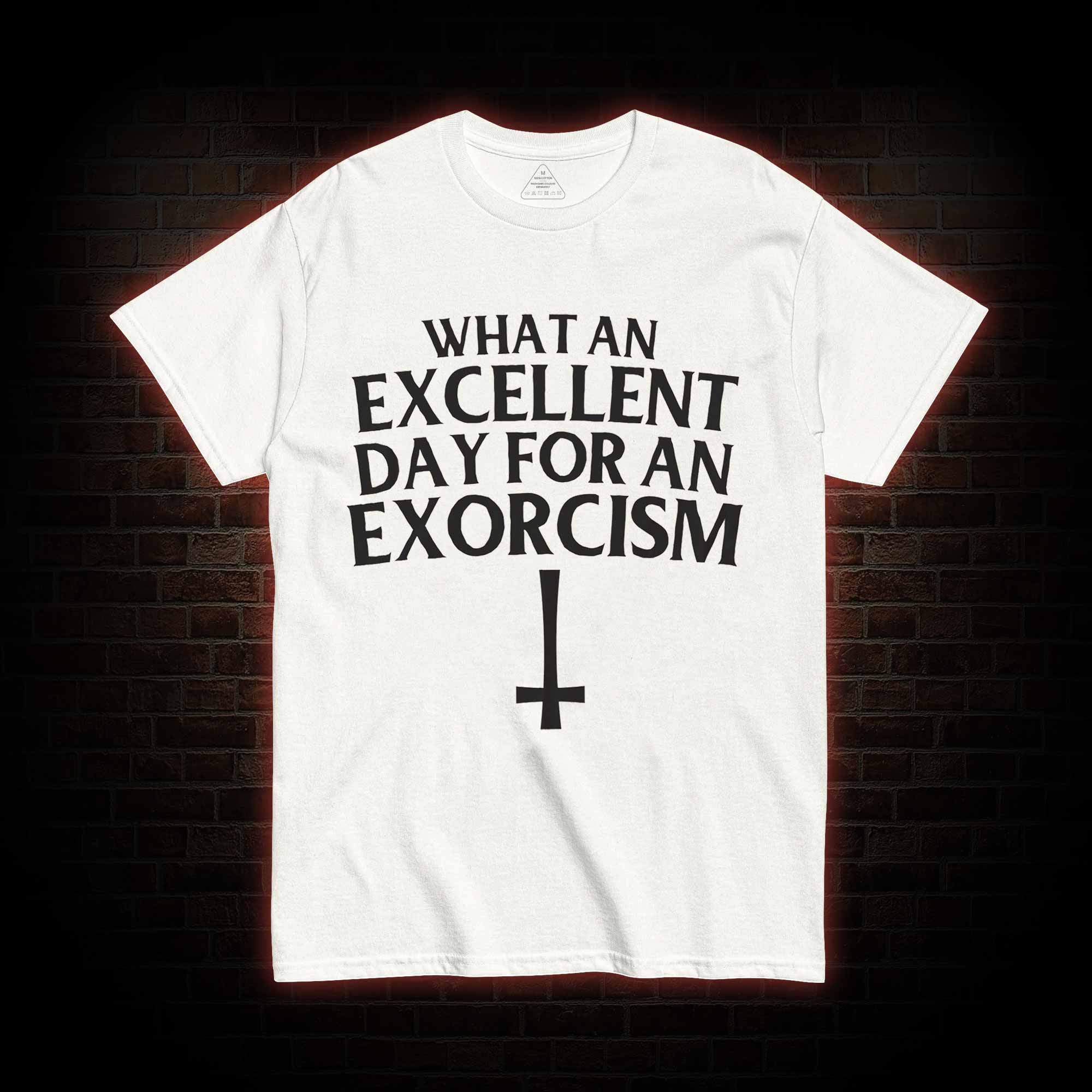 What an Excellent Day for an Exorcism T-shirt