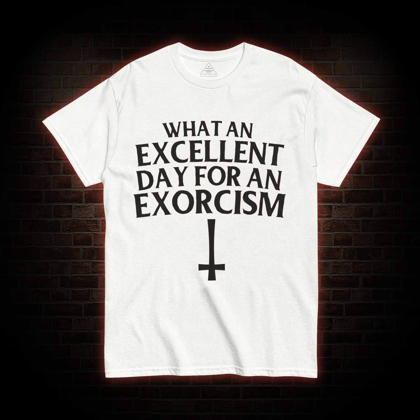 What an Excellent Day for an Exorcism T-shirt