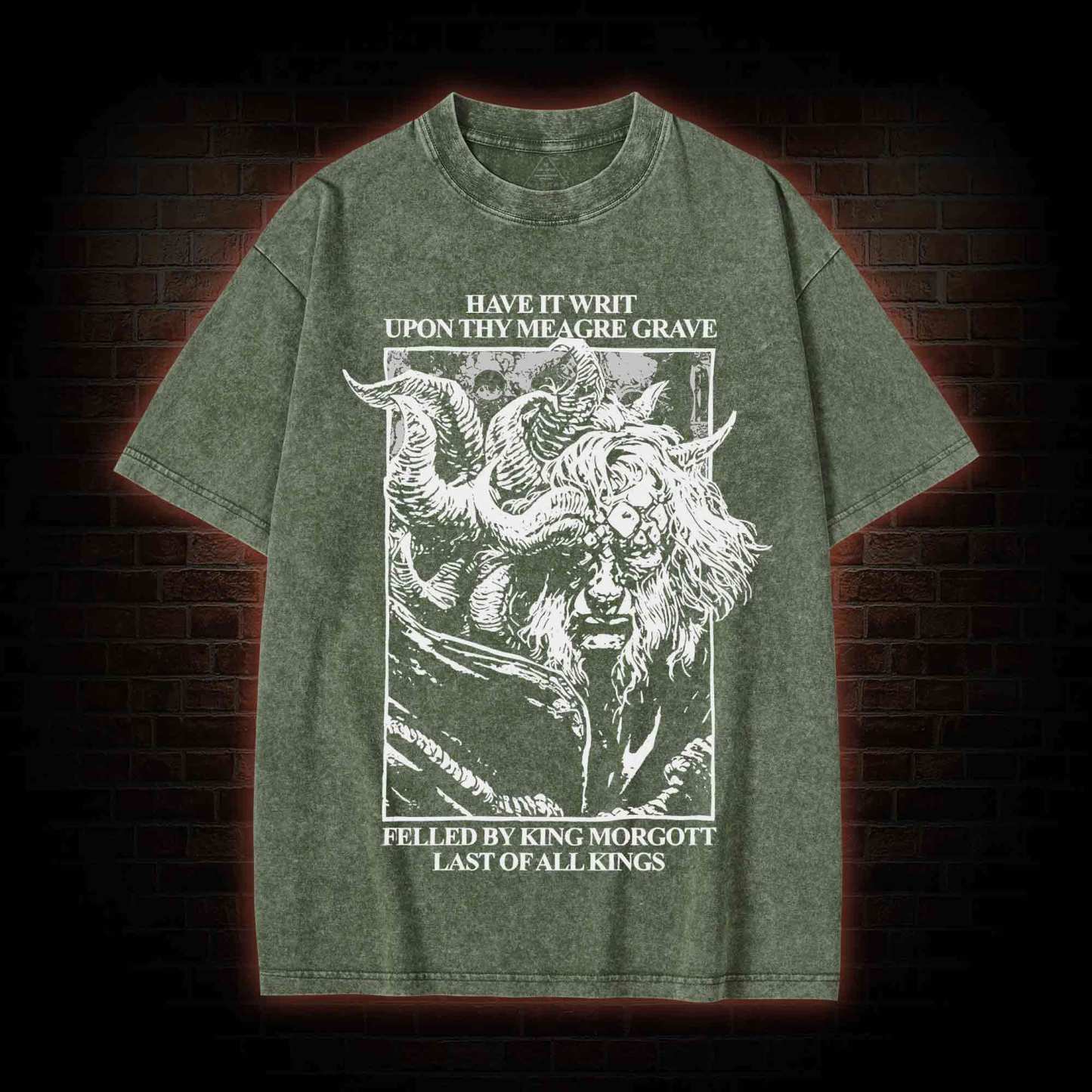 The Omen King Washed T-shirt