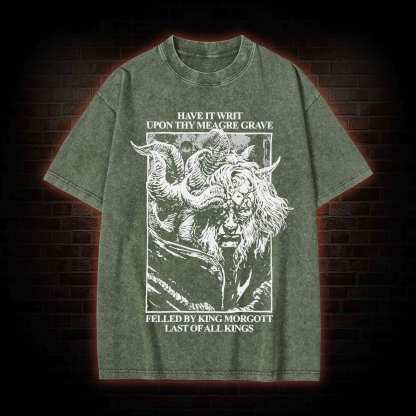 The Omen King Washed T-shirt