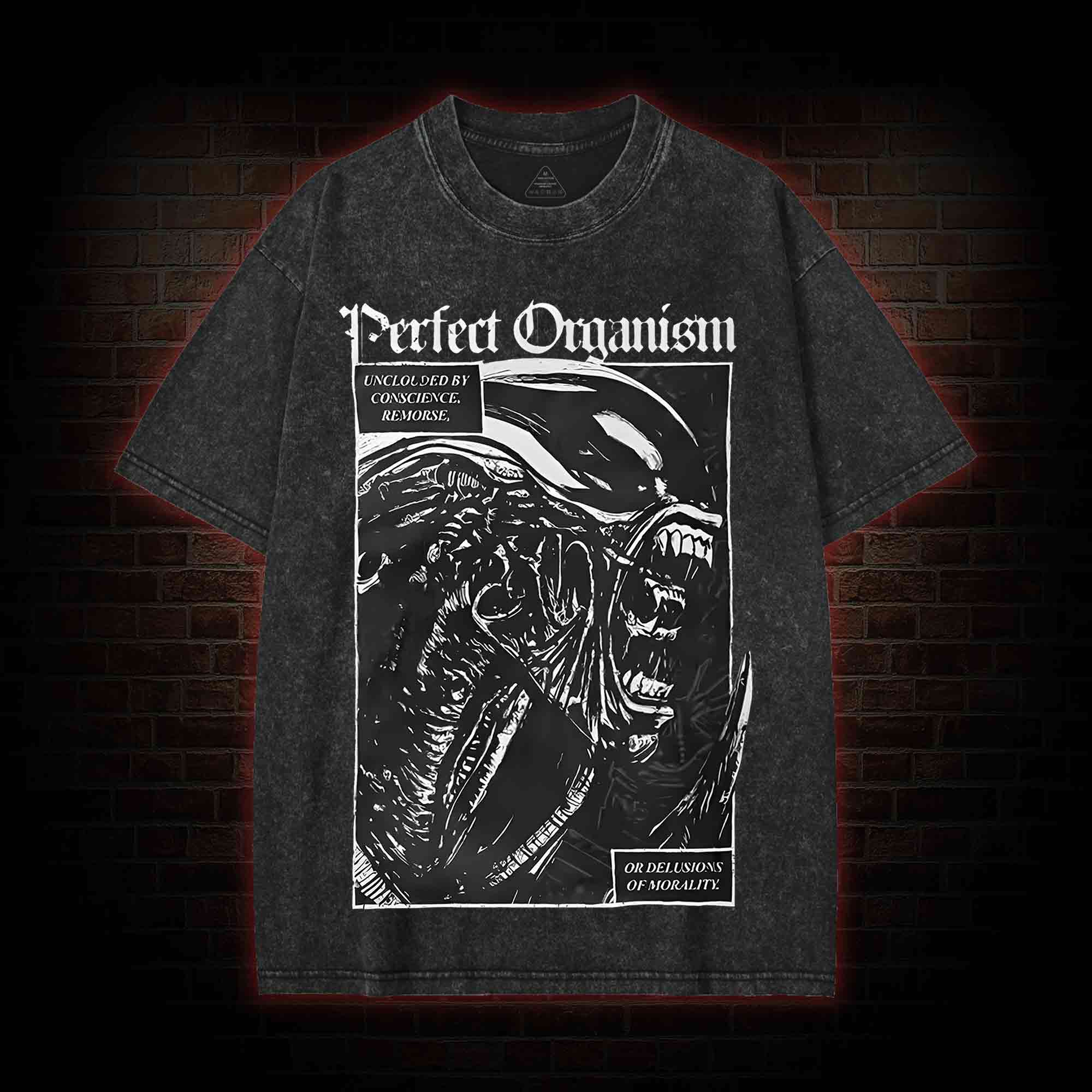 Alien Perfect Organism Washed T-shirt