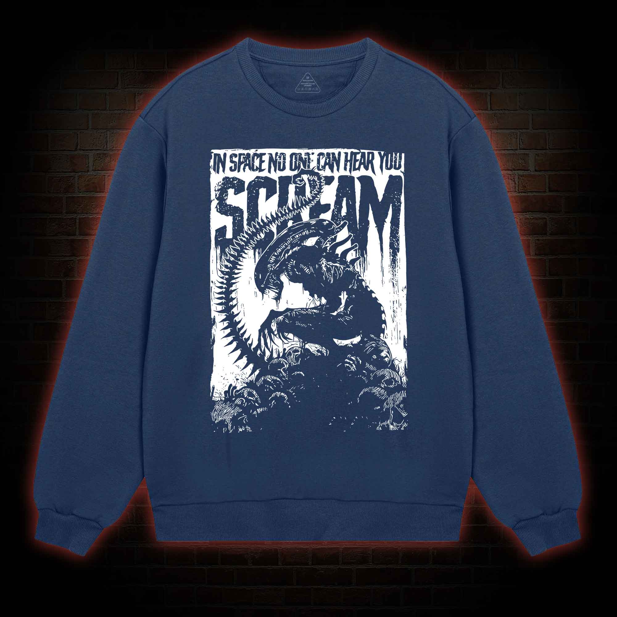In Space No One Can Hear You Scream Sweatshirt