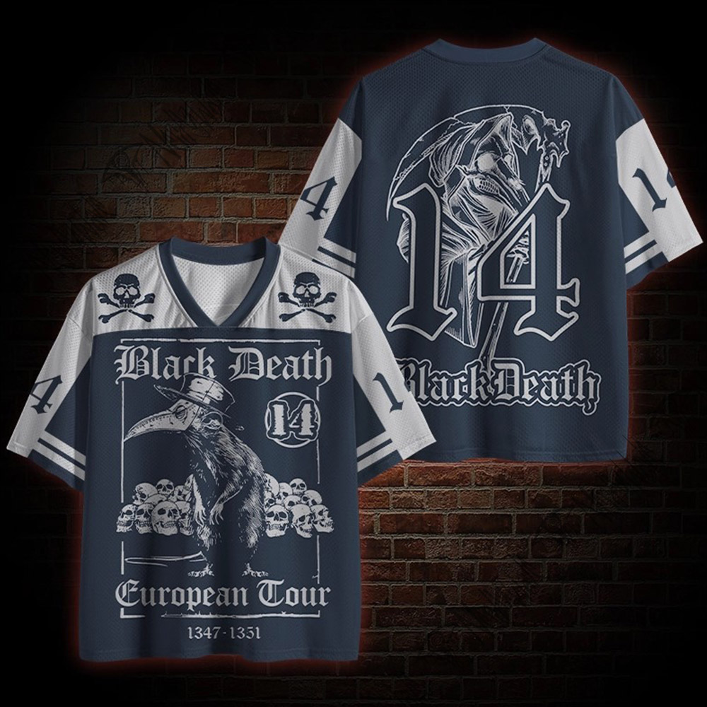 Black Death Mesh Jersey