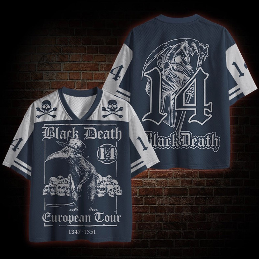 Black Death Mesh Jersey