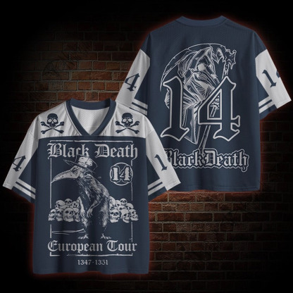 Black Death Mesh Jersey