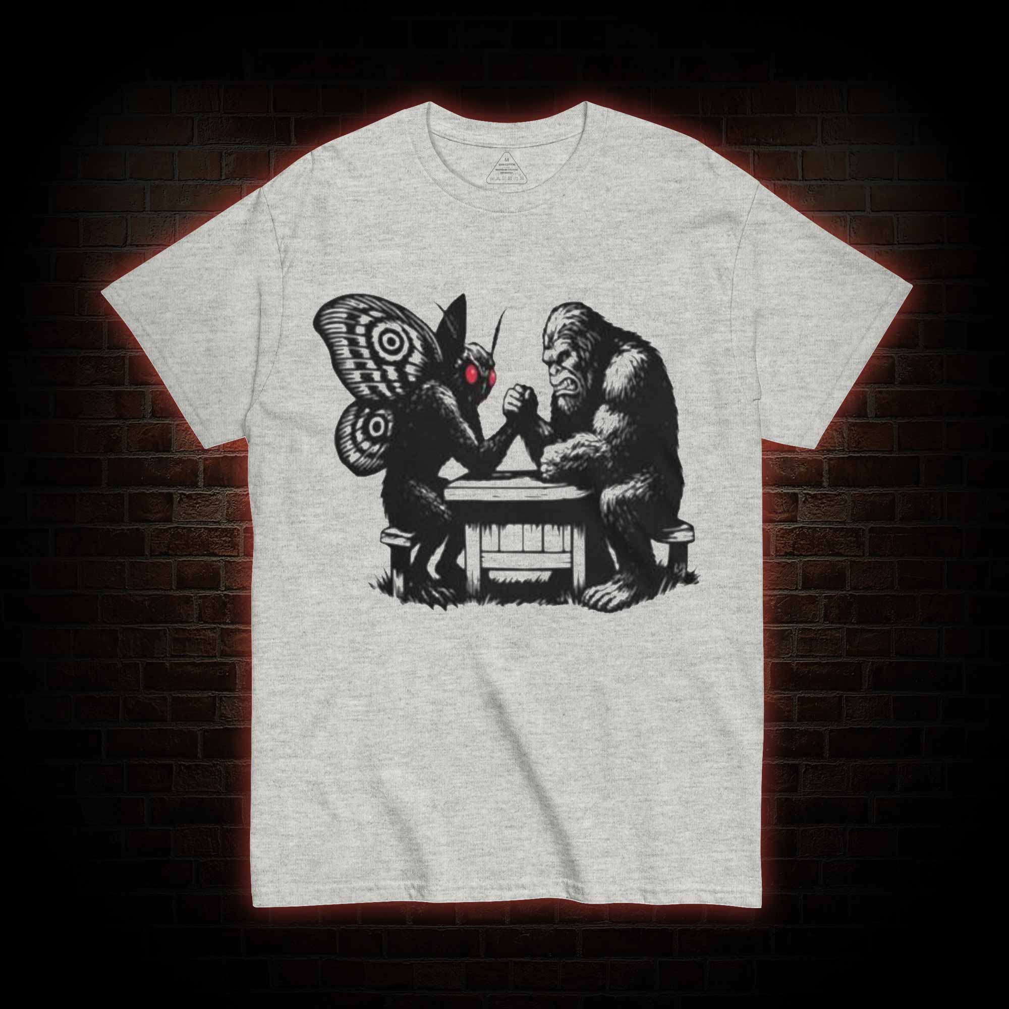 Bigfoot V Mothman T-shirt
