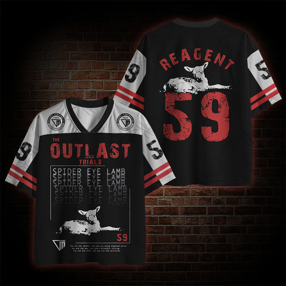 Spider Eye Lamb Mesh Jersey