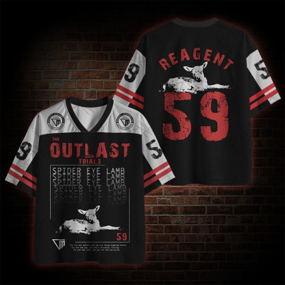 Spider Eye Lamb Mesh Jersey