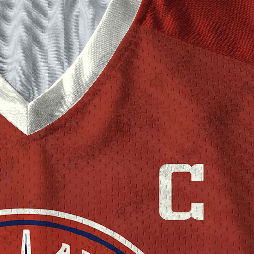 New York Admirals V-Neck Long Sleeve Jersey