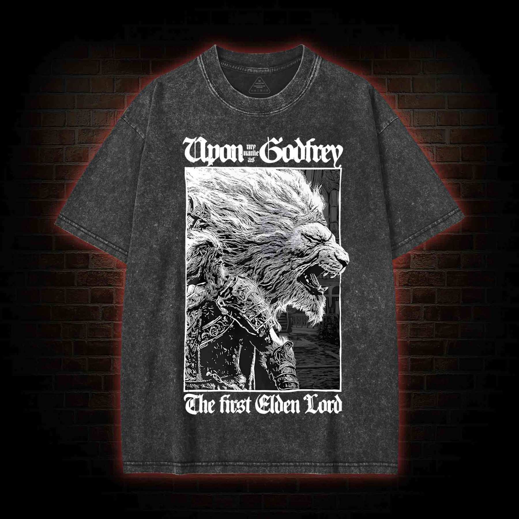 The First Elden Lord Washed T-shirt
