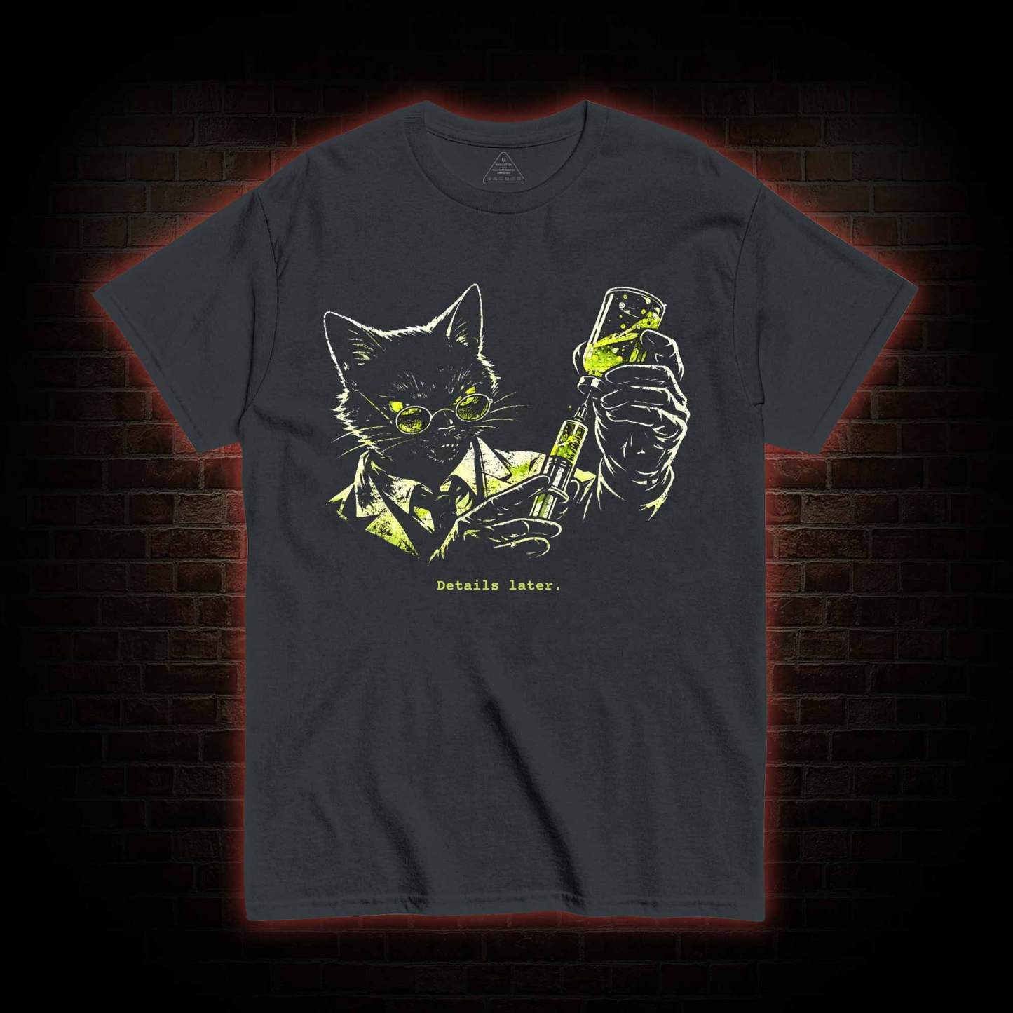 Cats Dead Details T-shirt