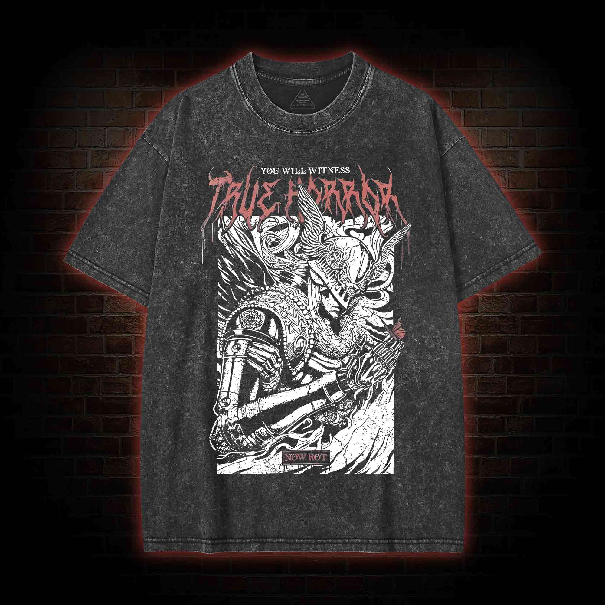 You Will Witness True Horror Washed T-shirt